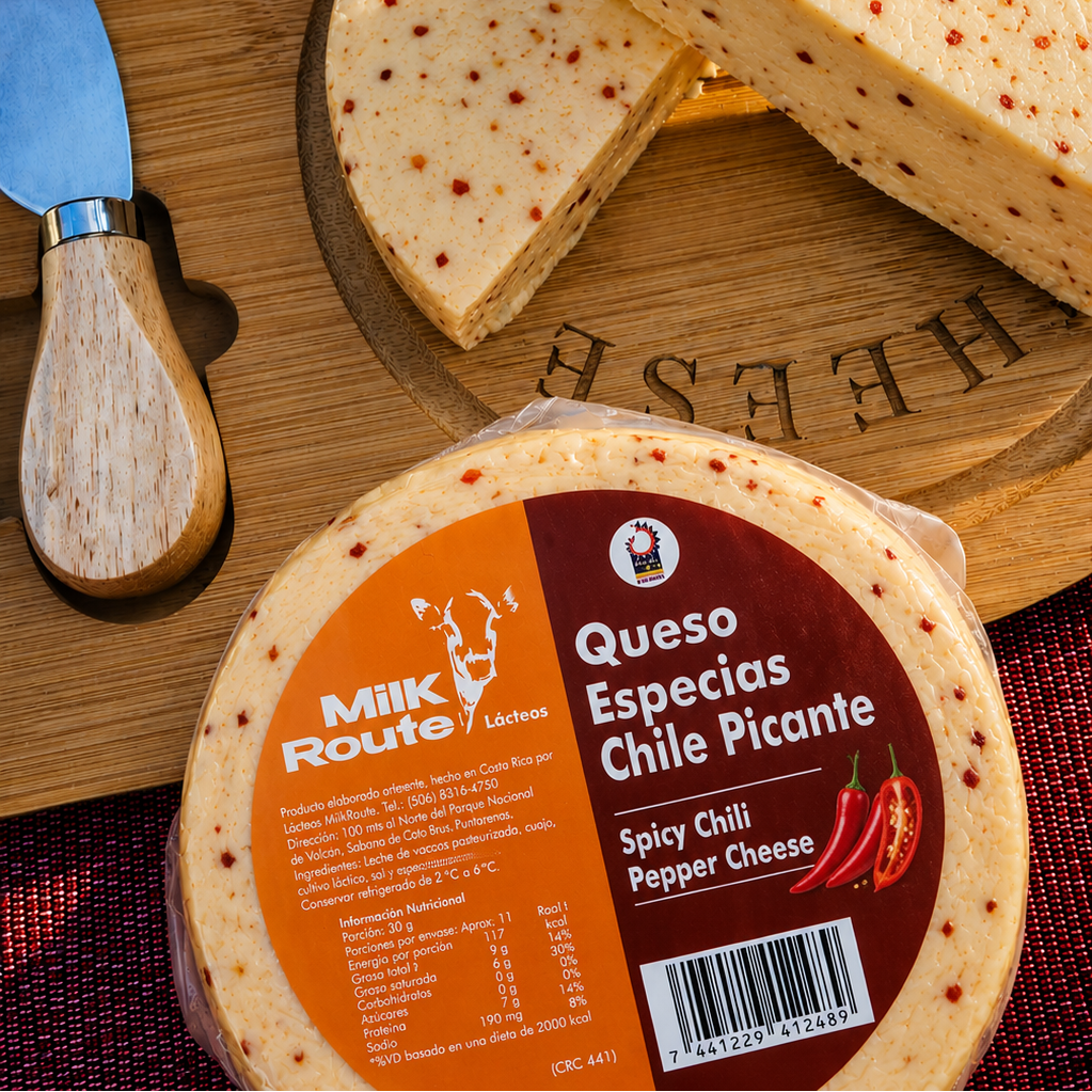Queso Especias Chile Picante